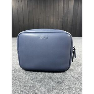 Monos Navy Travel Organizer Pouch Bag Fidlock Mount Toiletry Accessory Case